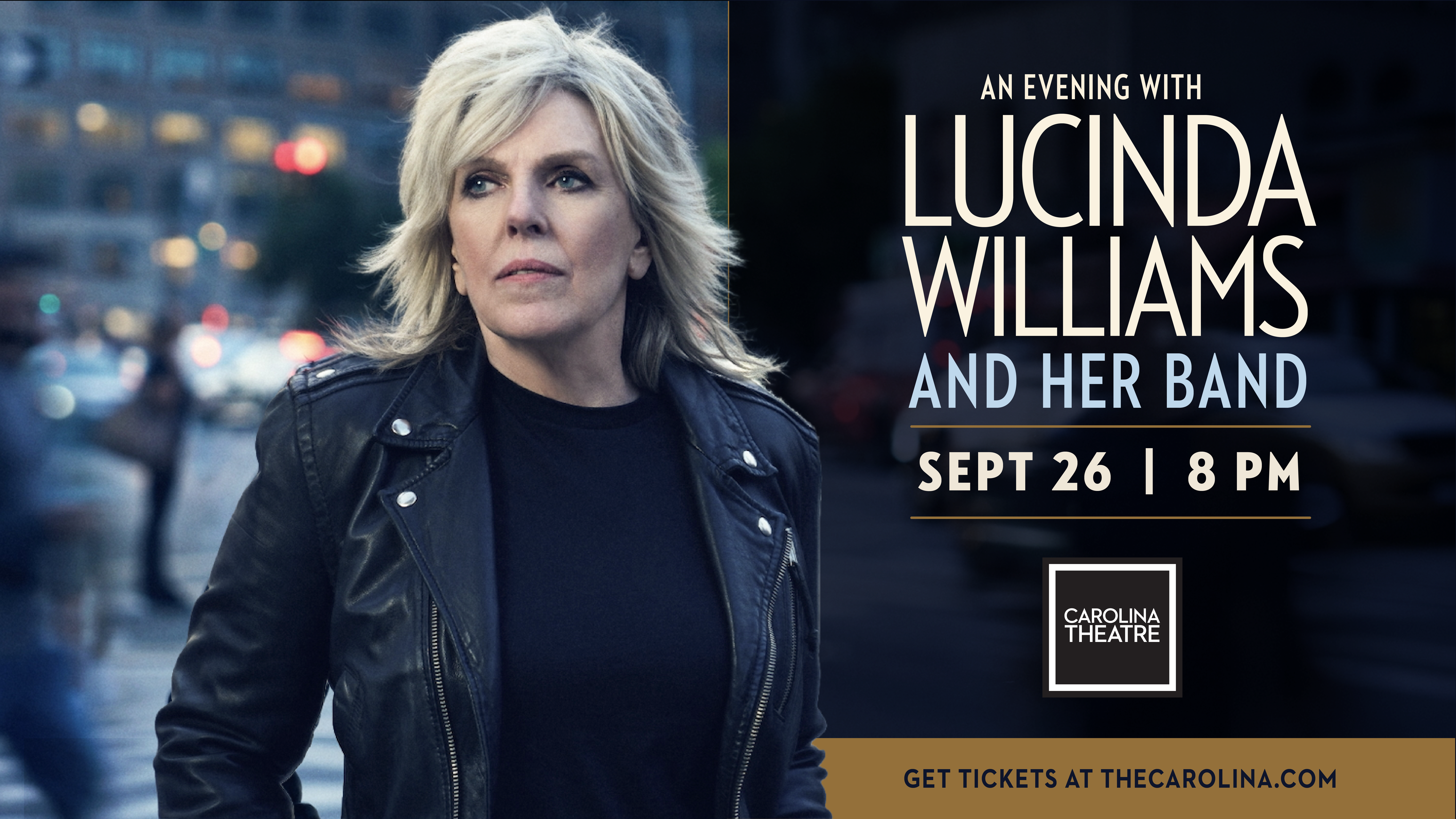 An Evening With Lucinda Williams and Her Band